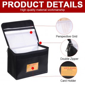 Personalisierte feuerfeste Batterietasche für Lithium-I...