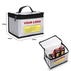 Lipo Safe Bag mit Logo individuell bedruckt