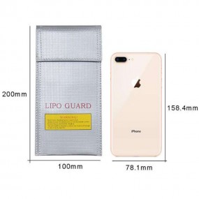 Brandschutztasche personalisiert mit Logo Druck bestell...