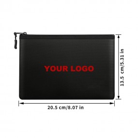 Feuerfeste Dokumententasche personalisiert für Unterneh...