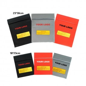 Feuerfeste Akkutasche mit Firmenlogo bedrucken lassen