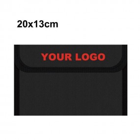 Feuerfeste Dokumententasche personalisiert für Unterneh...