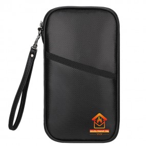 Feuerfeste Tasche mit RFID Schutz und Logo individuell ...